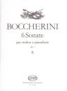 BOCCHERINI 6 SONATE OP.5 II. Z. 12904