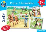 A LOVARDÁBAN - PUZZLE