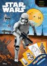 STAR WARS SZÍNEZŐKÖNYV MATRICÁKKAL