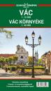 VÁC TÉRKÉP 1:15 000 - VÁC KÖRNYÉKE 1: 40 000