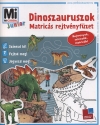 JUNIOR MATRICÁS REJTVÉNYFÜZET - DINOSZAURUSZOK