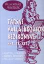 TÁRSAS VÁLLALKOZÁSOK KÉZIKÖNYVE