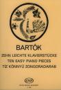 BARTÓK - TÍZ KÖNNYŰ ZONGORADARAB Z. 300
